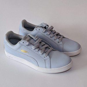 PUMA Light Blue Smash Casual Sneakers - Size 7